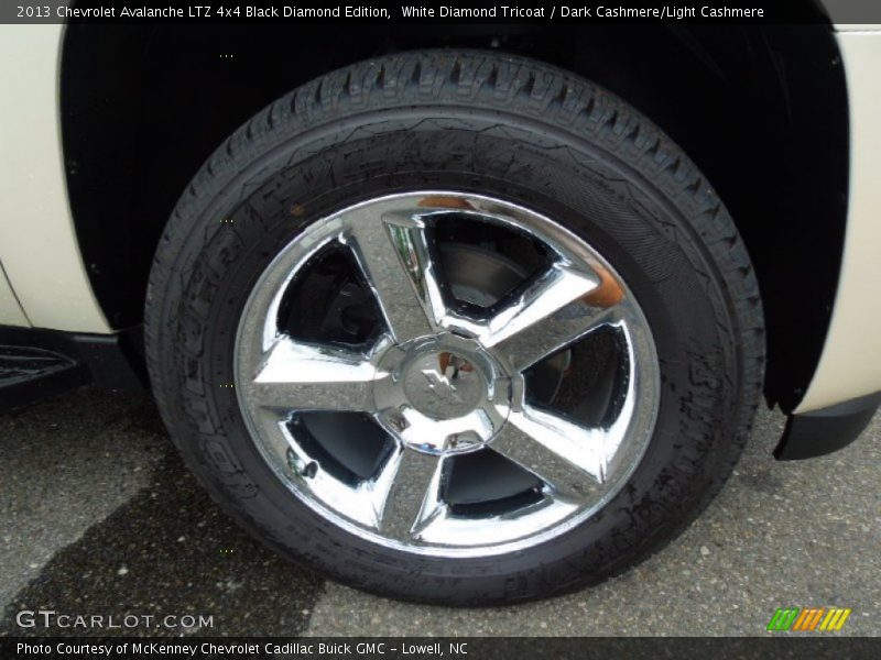  2013 Avalanche LTZ 4x4 Black Diamond Edition Wheel