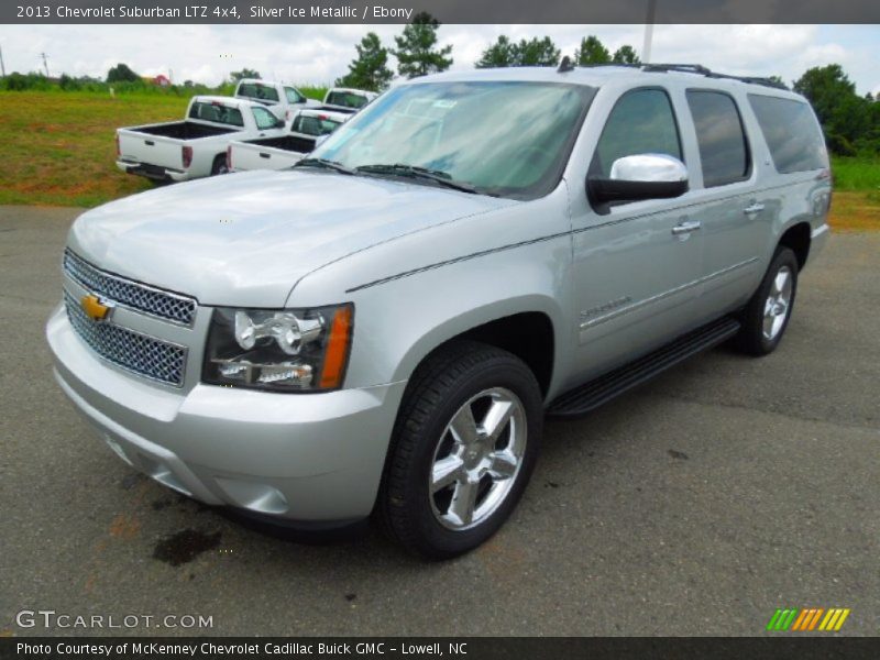 Front 3/4 View of 2013 Suburban LTZ 4x4
