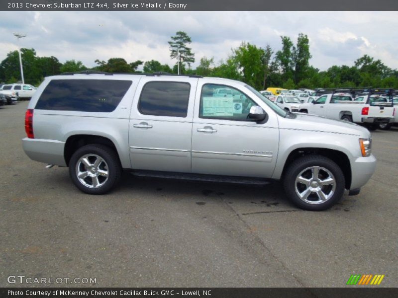  2013 Suburban LTZ 4x4 Silver Ice Metallic