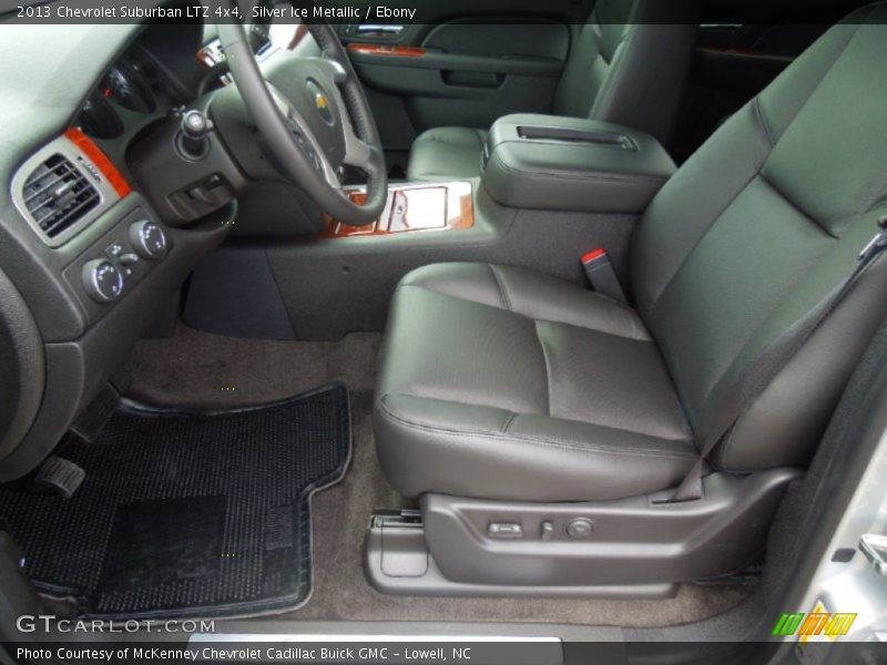  2013 Suburban LTZ 4x4 Ebony Interior