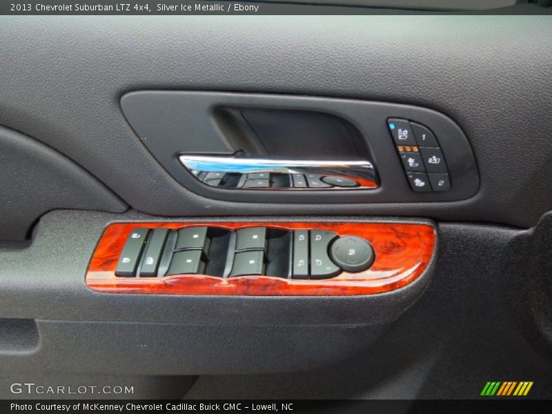 Controls of 2013 Suburban LTZ 4x4