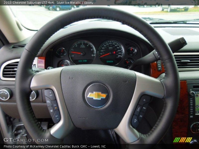  2013 Suburban LTZ 4x4 Steering Wheel