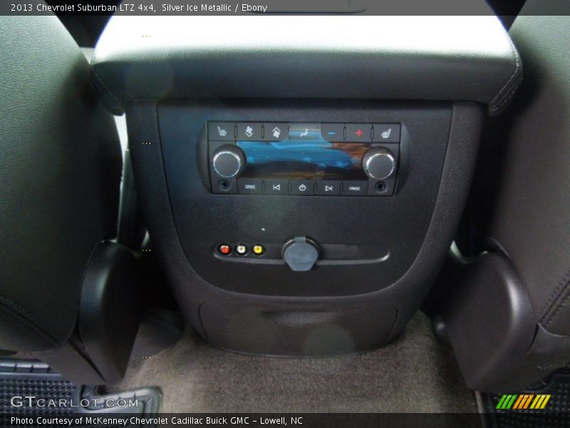 Controls of 2013 Suburban LTZ 4x4