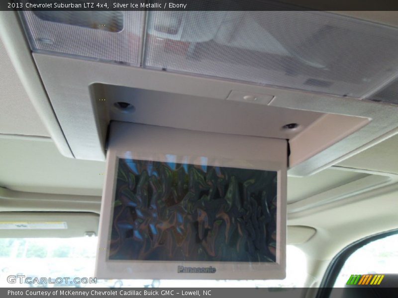 Silver Ice Metallic / Ebony 2013 Chevrolet Suburban LTZ 4x4