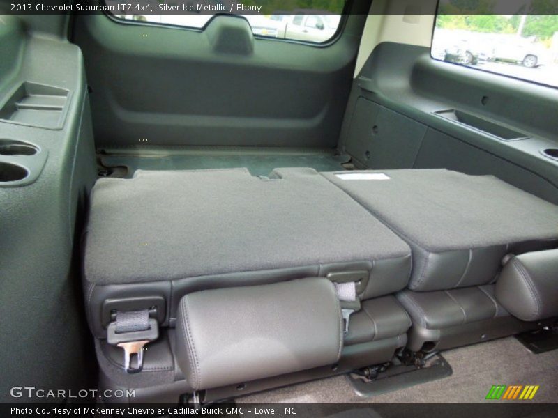 Silver Ice Metallic / Ebony 2013 Chevrolet Suburban LTZ 4x4