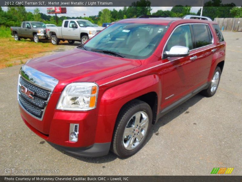 Merlot Jewel Metallic / Light Titanium 2012 GMC Terrain SLT