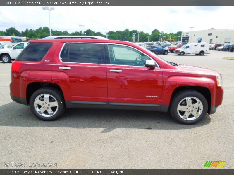 Merlot Jewel Metallic / Light Titanium 2012 GMC Terrain SLT