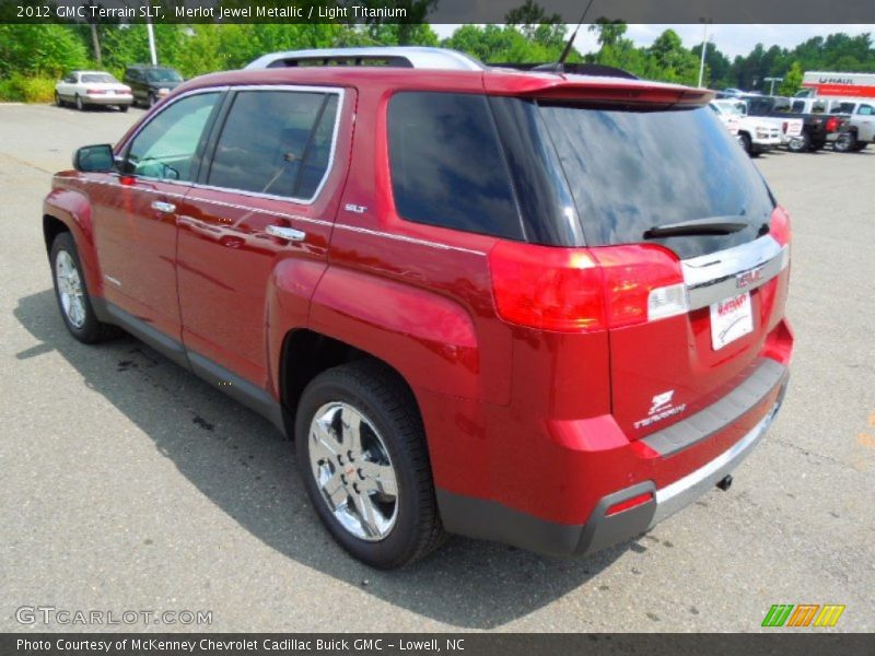 Merlot Jewel Metallic / Light Titanium 2012 GMC Terrain SLT