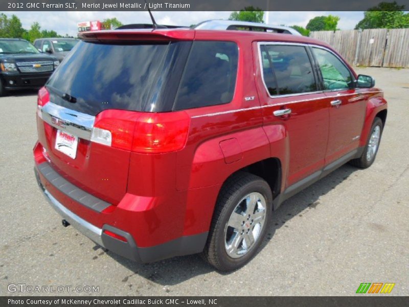 Merlot Jewel Metallic / Light Titanium 2012 GMC Terrain SLT