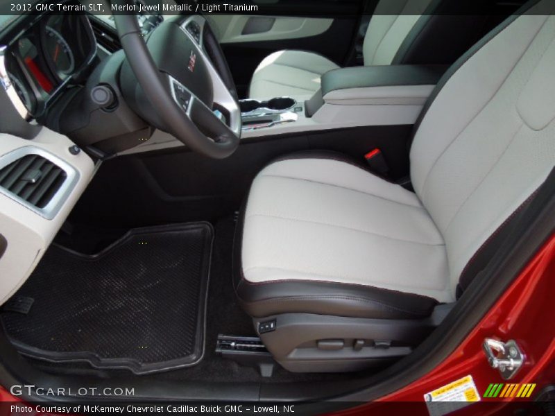 Merlot Jewel Metallic / Light Titanium 2012 GMC Terrain SLT