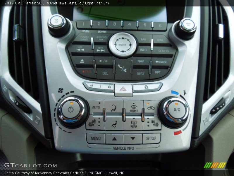 Merlot Jewel Metallic / Light Titanium 2012 GMC Terrain SLT