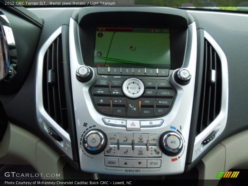 Merlot Jewel Metallic / Light Titanium 2012 GMC Terrain SLT