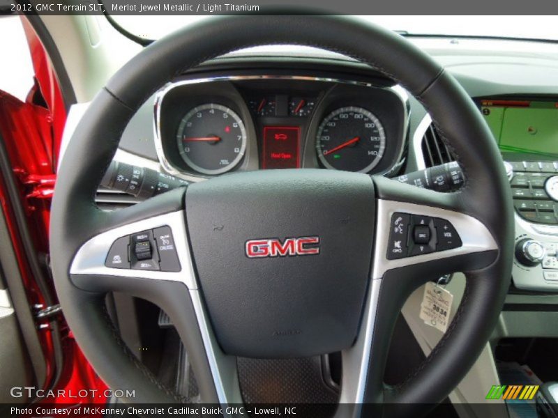Merlot Jewel Metallic / Light Titanium 2012 GMC Terrain SLT