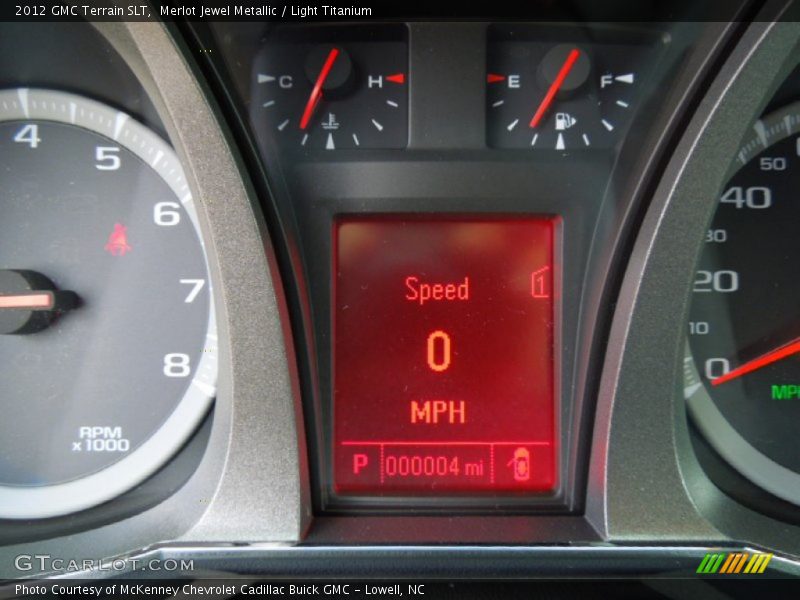 Merlot Jewel Metallic / Light Titanium 2012 GMC Terrain SLT