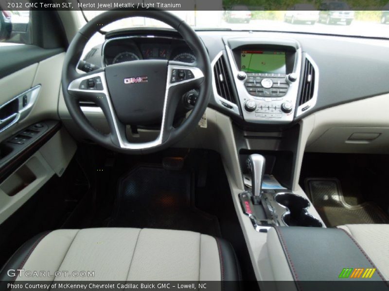 Merlot Jewel Metallic / Light Titanium 2012 GMC Terrain SLT