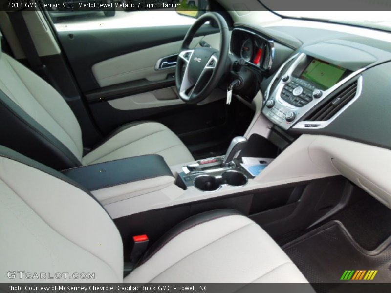 Merlot Jewel Metallic / Light Titanium 2012 GMC Terrain SLT