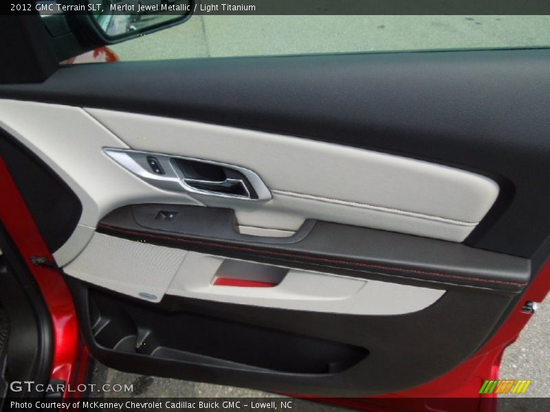 Merlot Jewel Metallic / Light Titanium 2012 GMC Terrain SLT