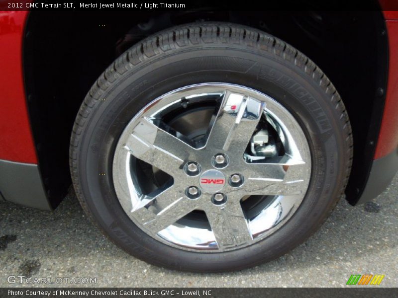Merlot Jewel Metallic / Light Titanium 2012 GMC Terrain SLT
