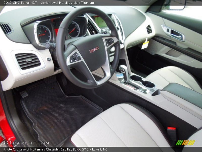 Merlot Jewel Metallic / Light Titanium 2012 GMC Terrain SLT