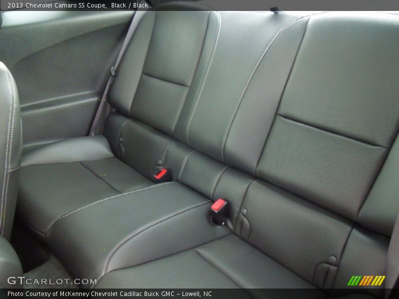 Rear Seat of 2013 Camaro SS Coupe