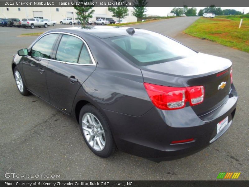 Taupe Gray Metallic / Jet Black/Titanium 2013 Chevrolet Malibu ECO