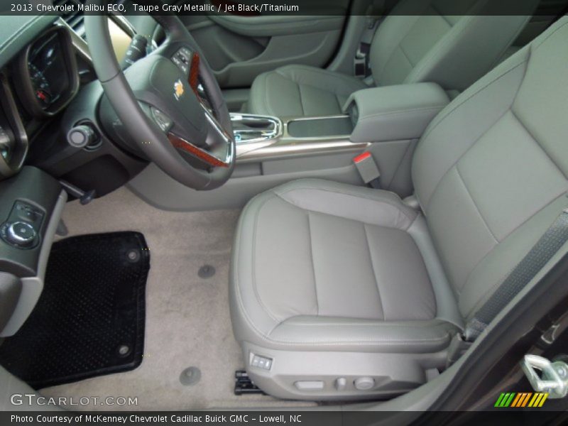 Taupe Gray Metallic / Jet Black/Titanium 2013 Chevrolet Malibu ECO