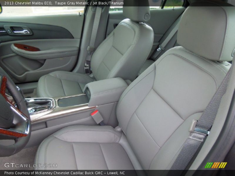 Taupe Gray Metallic / Jet Black/Titanium 2013 Chevrolet Malibu ECO