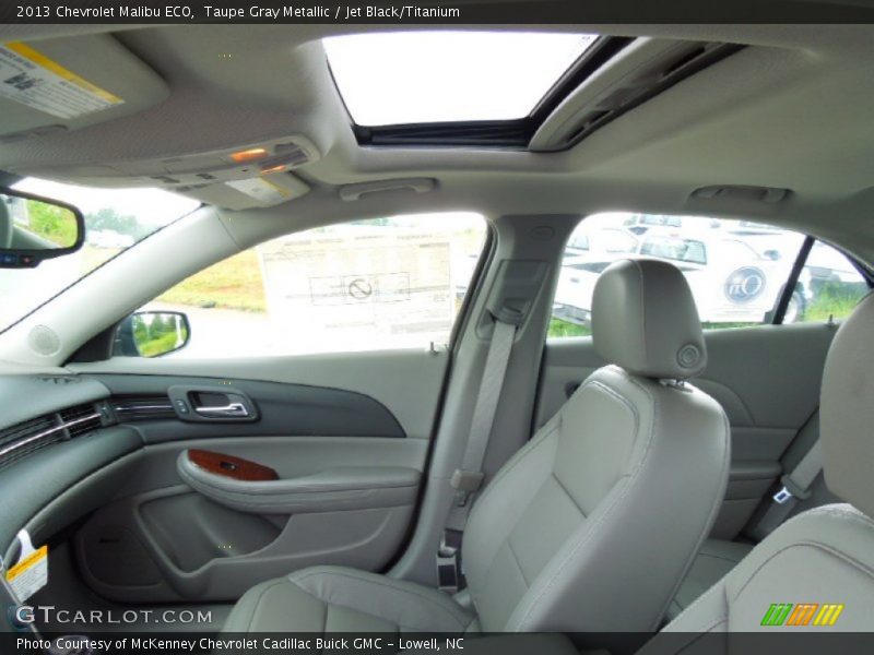 Taupe Gray Metallic / Jet Black/Titanium 2013 Chevrolet Malibu ECO