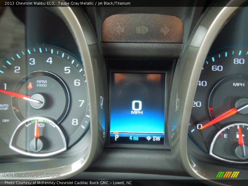 Taupe Gray Metallic / Jet Black/Titanium 2013 Chevrolet Malibu ECO