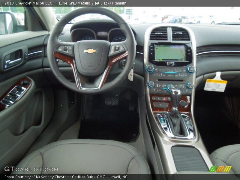 Taupe Gray Metallic / Jet Black/Titanium 2013 Chevrolet Malibu ECO