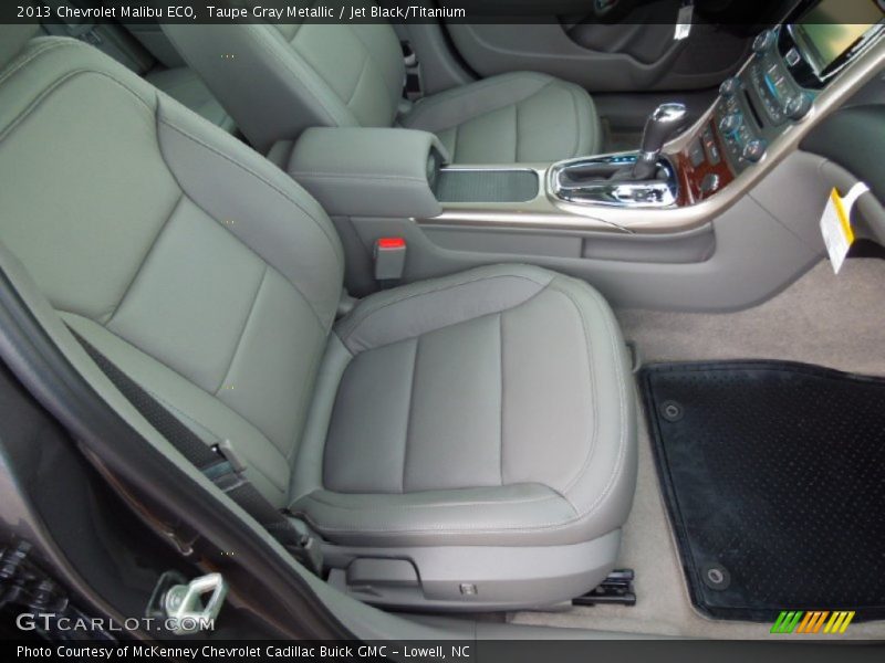 Taupe Gray Metallic / Jet Black/Titanium 2013 Chevrolet Malibu ECO