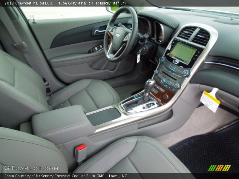 Taupe Gray Metallic / Jet Black/Titanium 2013 Chevrolet Malibu ECO