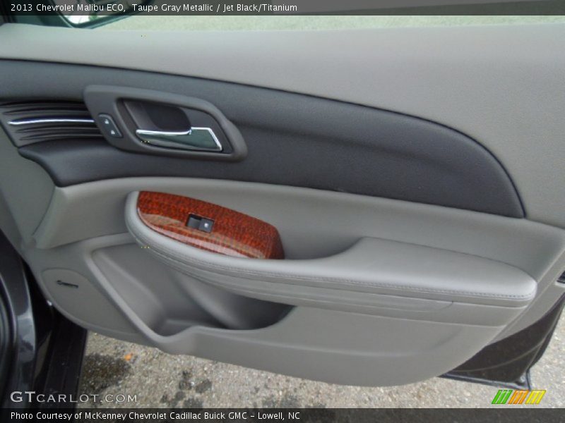 Taupe Gray Metallic / Jet Black/Titanium 2013 Chevrolet Malibu ECO