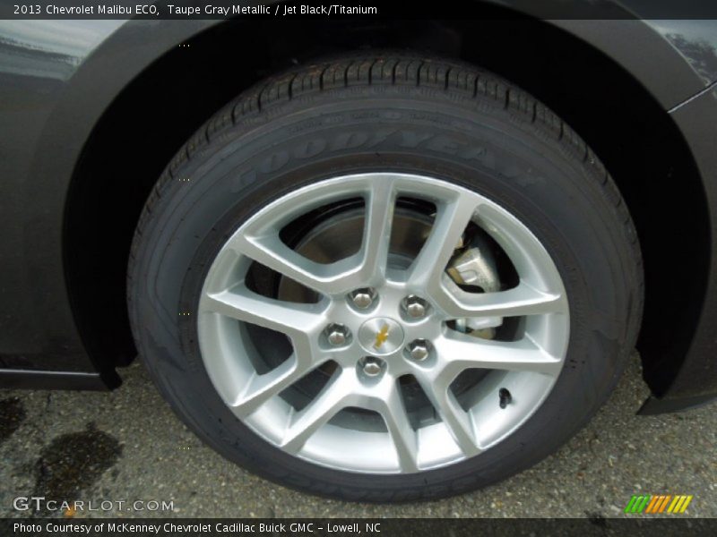 Taupe Gray Metallic / Jet Black/Titanium 2013 Chevrolet Malibu ECO