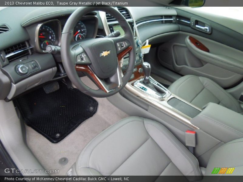 Taupe Gray Metallic / Jet Black/Titanium 2013 Chevrolet Malibu ECO