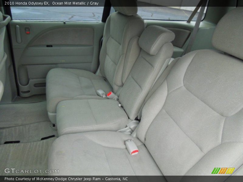 Ocean Mist Metallic / Gray 2010 Honda Odyssey EX