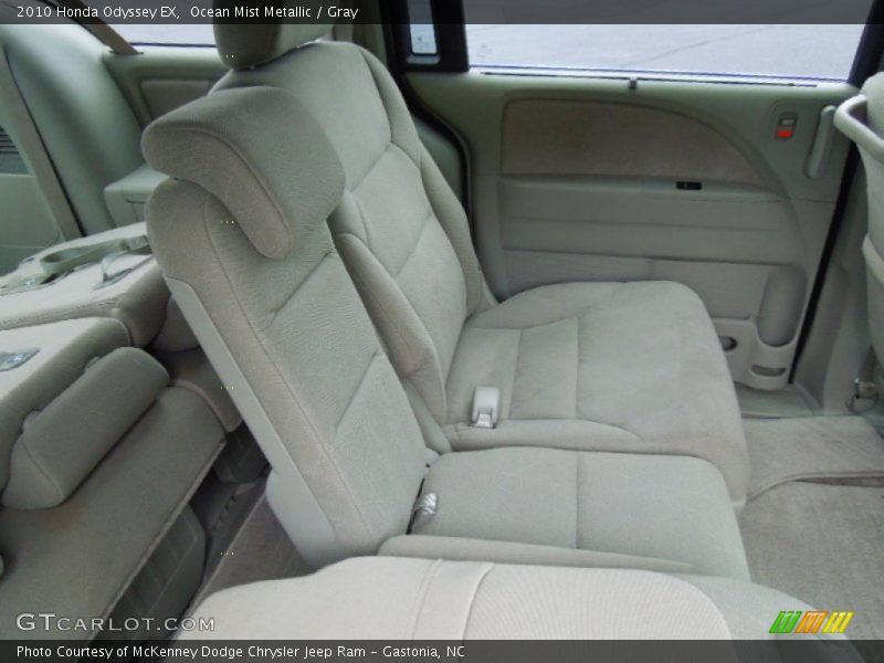 Ocean Mist Metallic / Gray 2010 Honda Odyssey EX