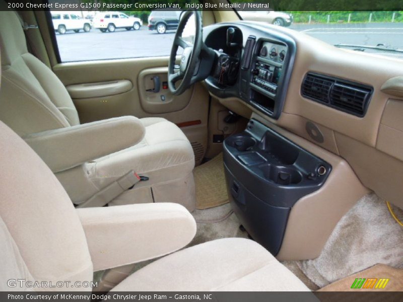  2000 Express G1500 Passenger Conversion Van Neutral Interior
