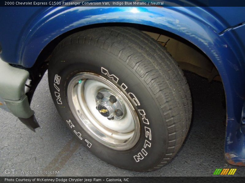 Indigo Blue Metallic / Neutral 2000 Chevrolet Express G1500 Passenger Conversion Van