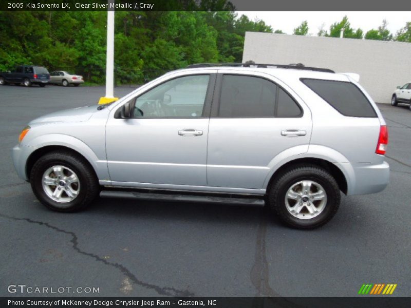  2005 Sorento LX Clear Silver Metallic