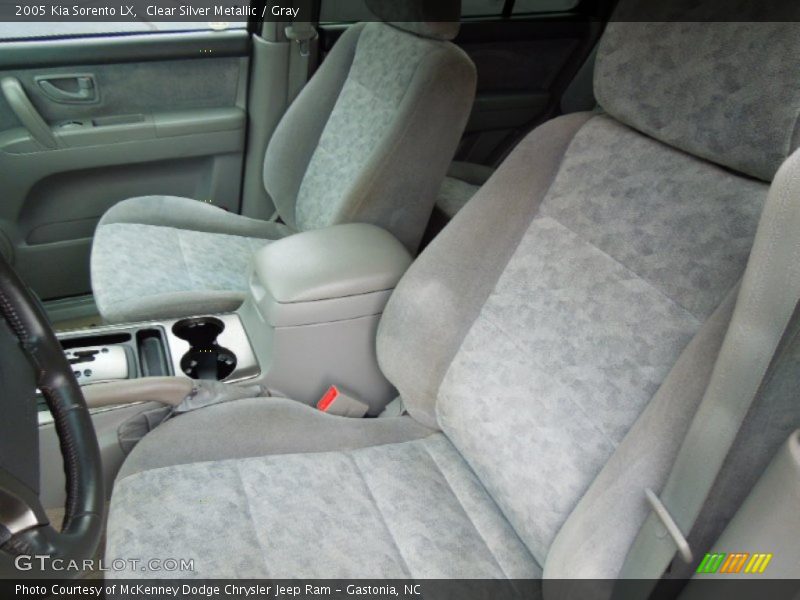 Clear Silver Metallic / Gray 2005 Kia Sorento LX