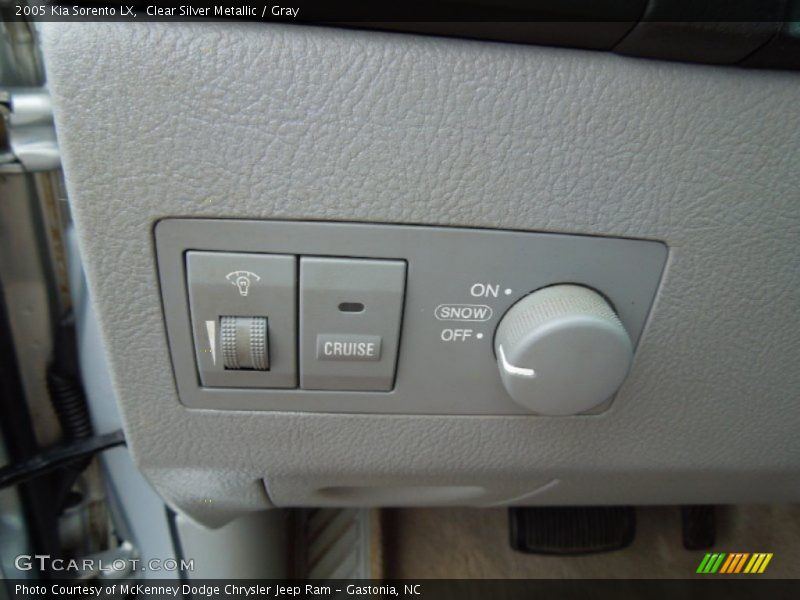 Clear Silver Metallic / Gray 2005 Kia Sorento LX