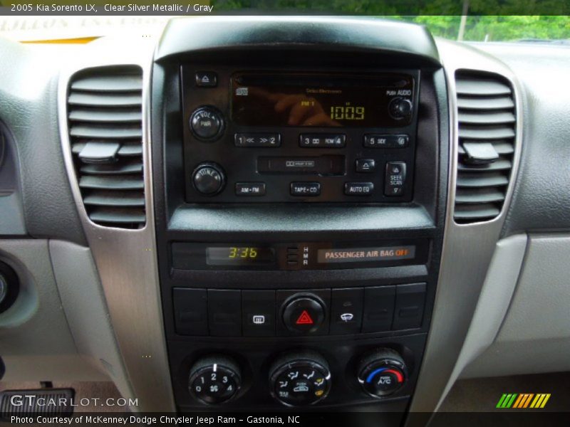 Controls of 2005 Sorento LX