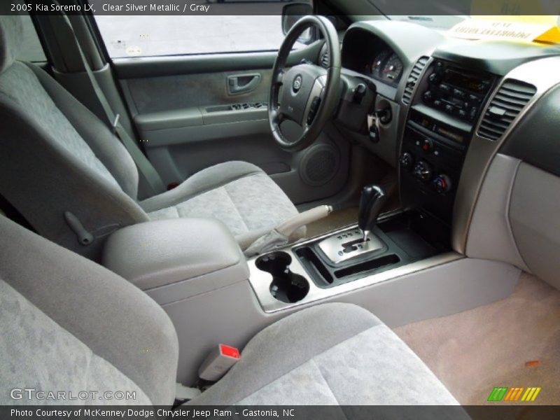 Clear Silver Metallic / Gray 2005 Kia Sorento LX