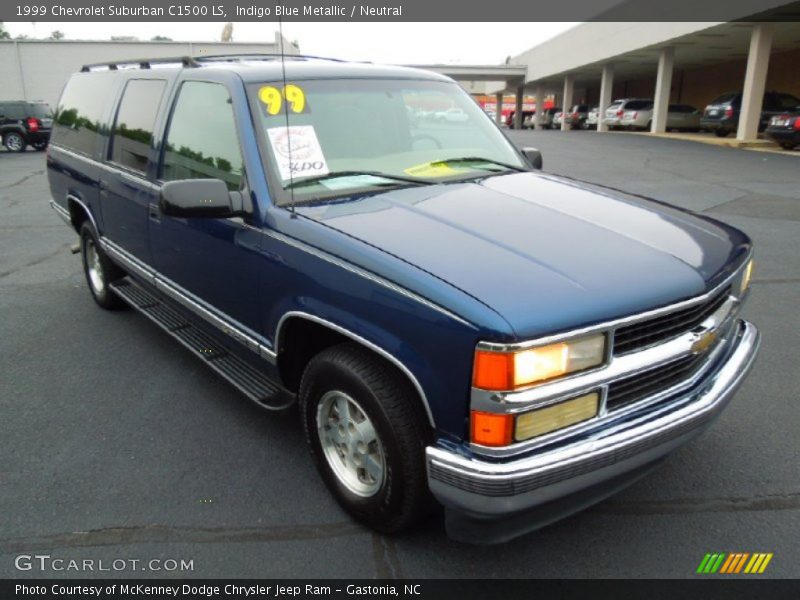 Indigo Blue Metallic / Neutral 1999 Chevrolet Suburban C1500 LS