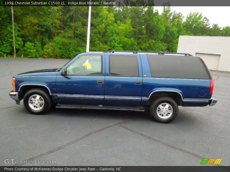  1999 Suburban C1500 LS Indigo Blue Metallic