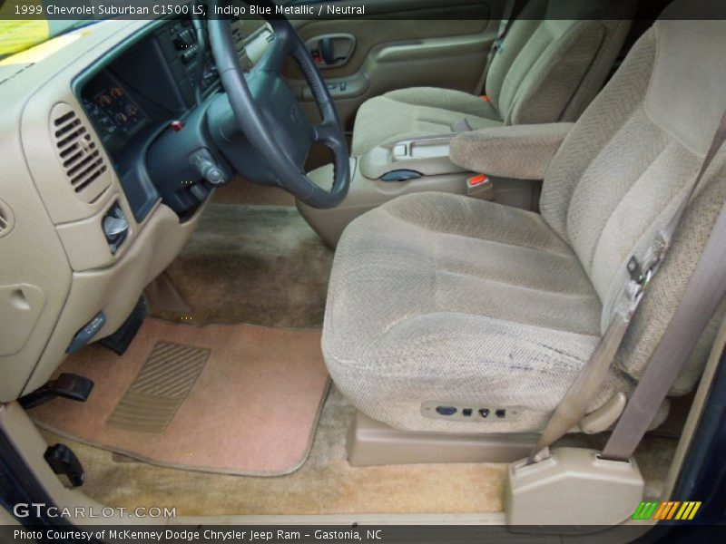  1999 Suburban C1500 LS Neutral Interior