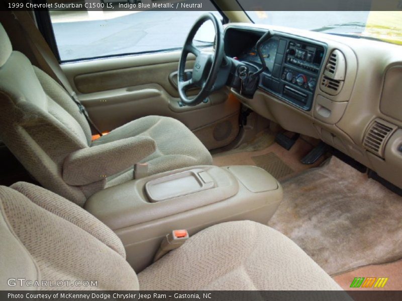  1999 Suburban C1500 LS Neutral Interior