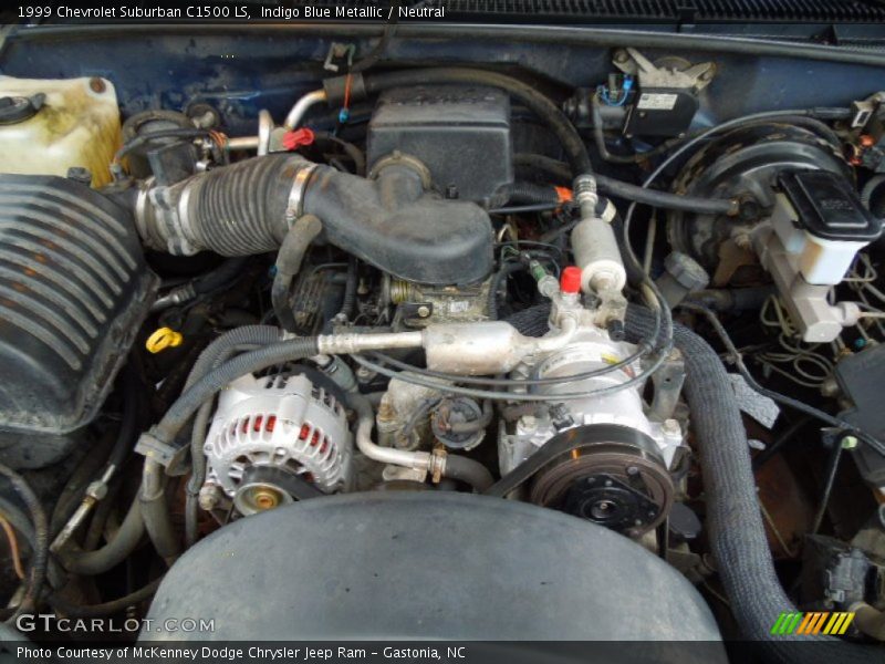  1999 Suburban C1500 LS Engine - 5.7 Liter OHV 16-Valve V8