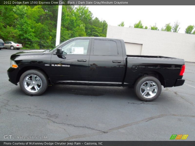  2012 Ram 1500 Express Crew Cab Black